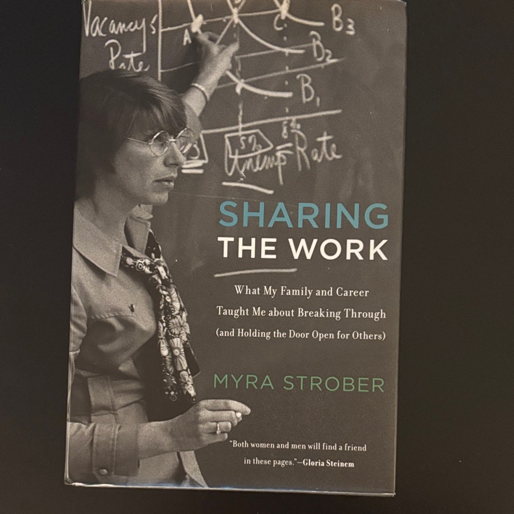 Sharing the Work by Myra Strober - Hard Cover